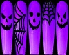 Halloween Nails-Purple