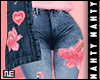 ɳ Flower Jeans RLL