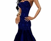 Blue Oceana Gown