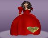 Regal Red ball gown