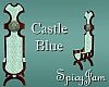 Castle Blue Hiback Chair