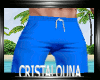 Blue summer long short