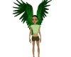 Green Techno Wings