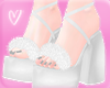 ♥ Heels Stars White