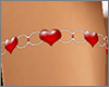 Chain of Hearts Garter L