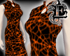 Orange Webz Cheongsam