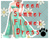 Summer Dress Green