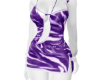 Latex Dress Purple V2