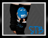 [STB] M & M Blue Socks