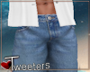 Blue Denim Shorts