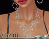 Cym Silver Chains Set