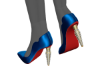 Lipstick Heel Blue