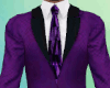Purple/Black Full Suit