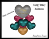 Happy Bday Ballons Tusca