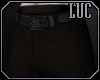 [luc] Ebony Tweed Slacks