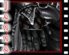 Jr Black Leather Gloves