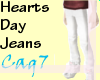 (Cag7)Hearts Day Jeans M
