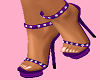 ~SDE~ Purple Strap Heels