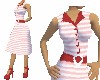 50s Shirt Dress Stripes