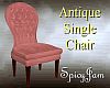 Antique Side Chair pink
