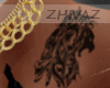Z - Leo Tribal Tattoo