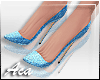 Glitter Blue Shoes
