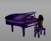 Purple piano