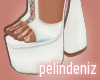 [P] Celline white heels