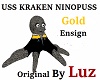 Kraken Ninopuss Gold Ens