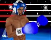 Male Boxing Gloves Blue