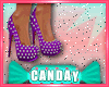❥Purple LouBoutins