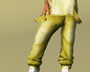 Yellow Suspender Jeans