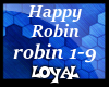 happy robin