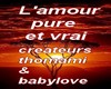 l'amour pure et vrai