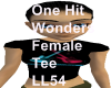 One Hit Wonders Tee(F)