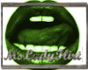 My Green Mouth Sticker