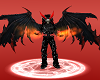 Dark Skeleton Fire Holder