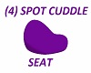 (4)  PURPLE CUDDLE SEAT