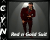 Red n Gold Suit
