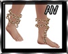 Ankle Chains Gold M/F