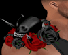 Skull/Rose Shoulder R(M)