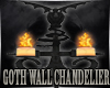 Jm Goth wall Chandelier