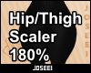 Hip/Thigh Scaler 180%