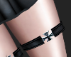 A| garter strap cross