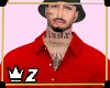 (Z) - Dress Blouse Red