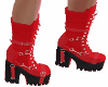 RED GOTHIC BOOTS