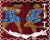MrsJ Blue Plaid Dress