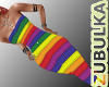 Rainbow Dress XL