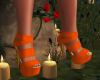 Haylie Orange Heels