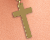 !B Cross Pierc GLD